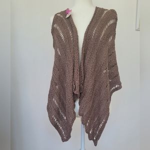 Hand knitted vest